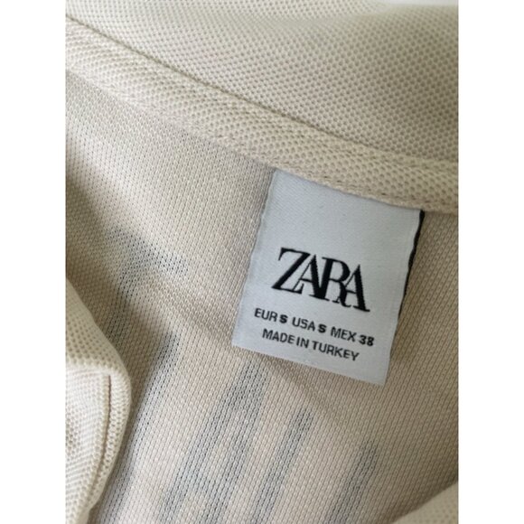ZARA MAN - GRAPHIC DESIGN PRINTED SHIRT Polo S - Picture 6 of 6